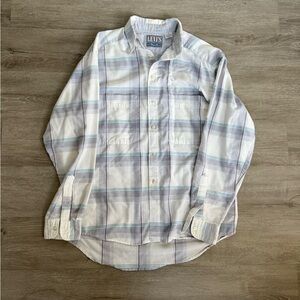 Vintage 80’s Levi’s Plaid Button Up